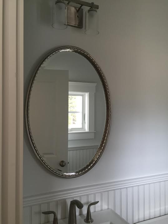 Uttermost beveled oval mirror