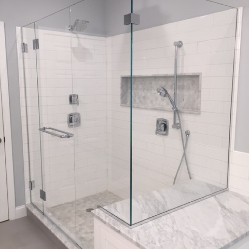 Glass Shower Door Gallery - Franklin Glass Company